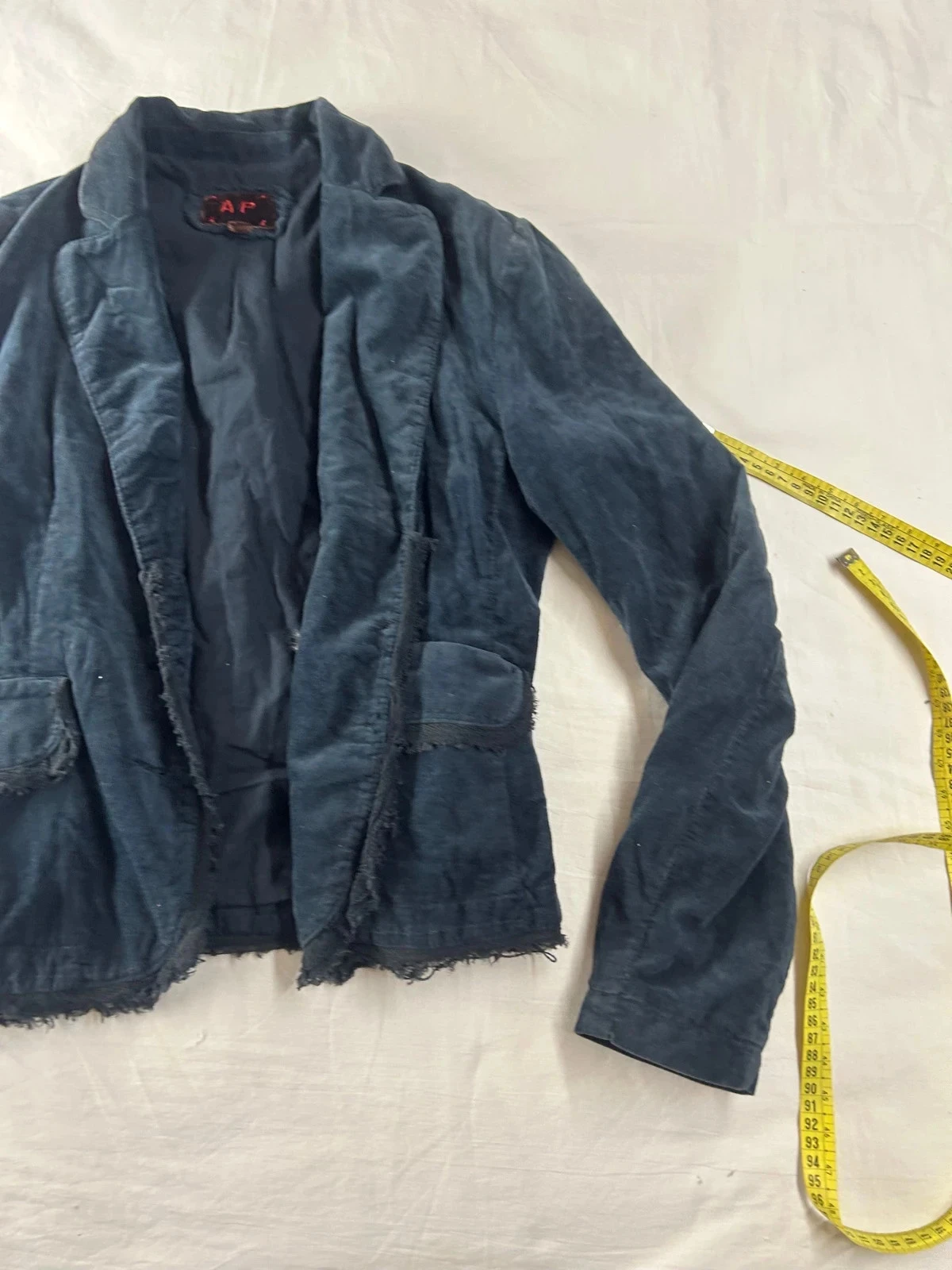 Blazer jaqueta leve azul marinho ap – photo 3